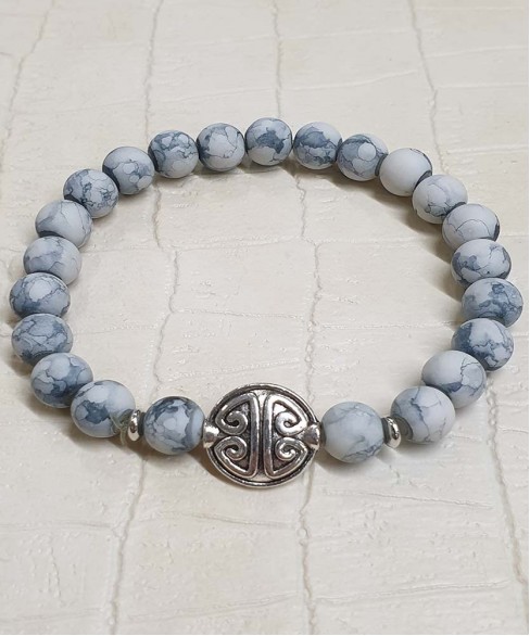 Χειροπέδα με Ορυκτή Πέτρα XEI10006