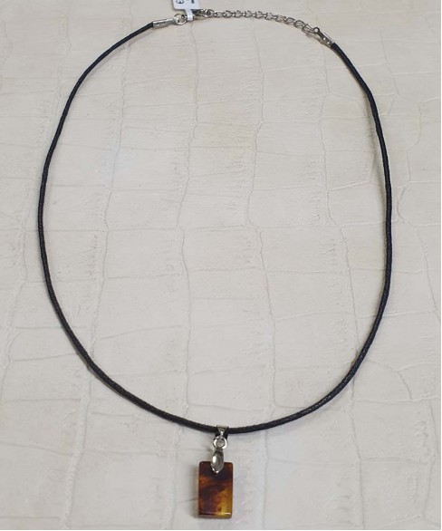 Κολιέ με Κεχριμπάρι KOL10005