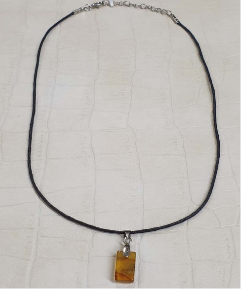 Κολιέ με Κεχριμπάρι KOL10006