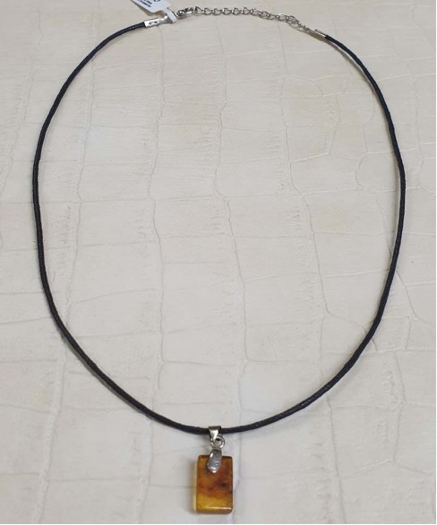 Κολιέ με Κεχριμπάρι KOL10007