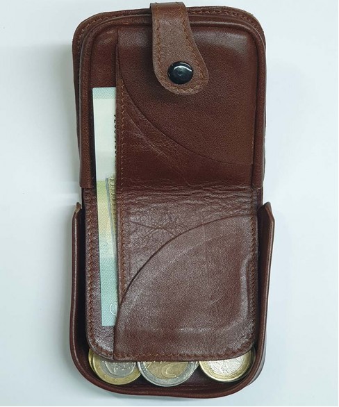 Πορτοφολάκι Κερμάτων Δερμάτινο POR10002