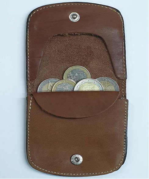 Πορτοφολάκι Κερμάτων Δερμάτινο POR10004