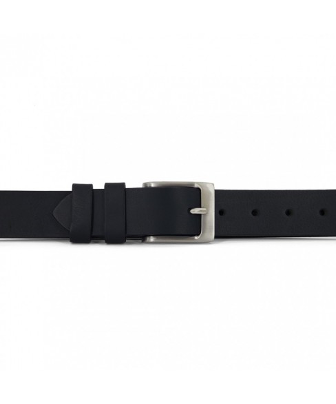 Δερμάτινη Ανδρική Ζώνη KOUROS NS1010 BLACK