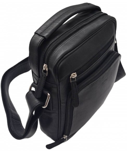 Ανδρικό Τσαντάκι Ώμου LAVOR 1-45 BLACK