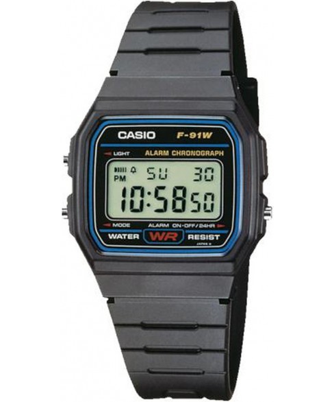 CASIO Collection F-91W-1YEG