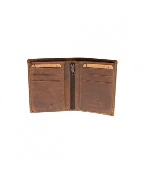 Ανδρικό Πορτοφόλι LAVOR 1-3308 COGNAC