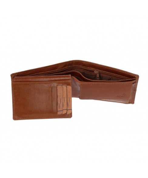 Ανδρικό Πορτοφόλι LAVOR 1-3412 COGNAC