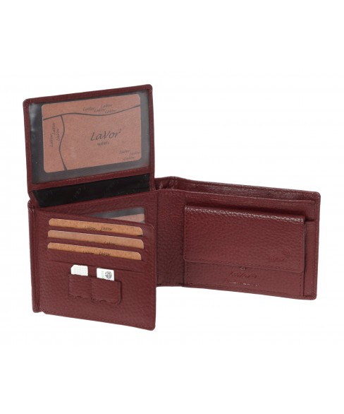 Ανδρικό Πορτοφόλι LAVOR 1-3645 BURGANDY