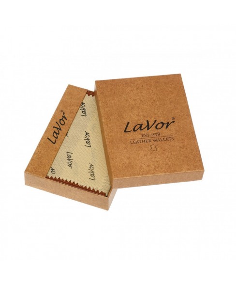 Ανδρικό Πορτοφόλι LAVOR 1-3412 COGNAC