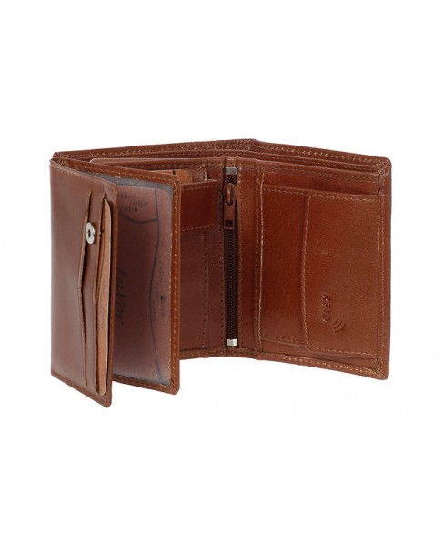 Ανδρικό Πορτοφόλι LAVOR 1-3309 COGNAC