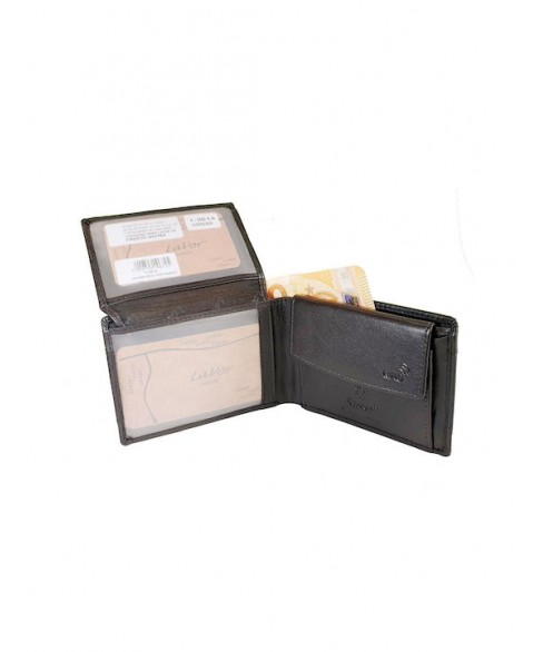 Ανδρικό Πορτοφόλι LAVOR 1-3614 DARK BROWN