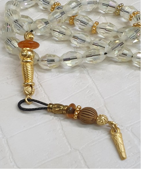 Τεσπίχ (Μουσουλμανικό Προσευχητάρι) από κρύσταλλο TES10036