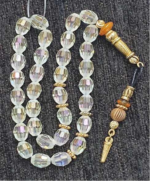 Τεσπίχ (Μουσουλμανικό Προσευχητάρι) από κρύσταλλο TES10036