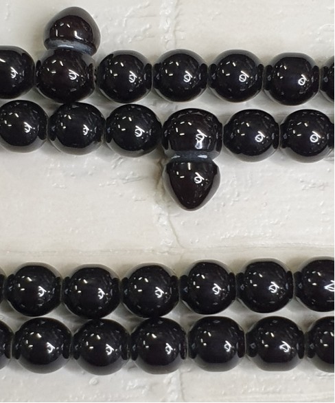 Τεσπίχ (Μουσουλμανικό Προσευχητάρι) από φατουράν με 99 χάντρες TES10042