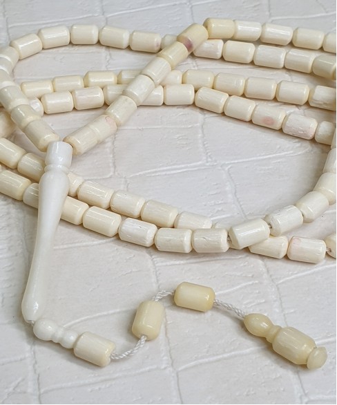 Τεσπίχ (Μουσουλμανικό Προσευχητάρι) από κόκκαλο καμήλας με 99 χάντρες TES10043