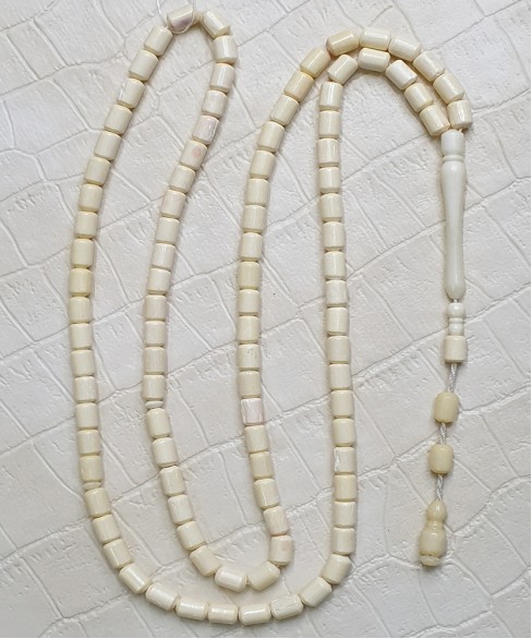 Τεσπίχ (Μουσουλμανικό Προσευχητάρι) από κόκκαλο καμήλας με 99 χάντρες TES10043