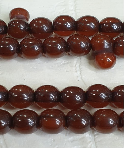 Τεσπίχ (Μουσουλμανικό Προσευχητάρι) από φατουράν με 99 χάντρες TES10048