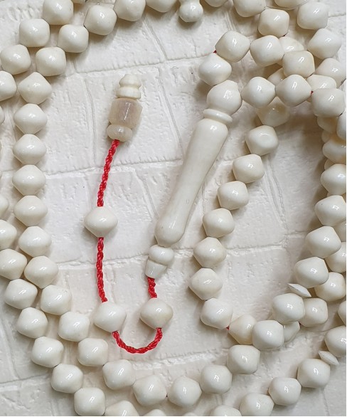 Τεσπίχ (Μουσουλμανικό Προσευχητάρι) από κόκκαλο καμήλας με 99 χάντρες TES10052