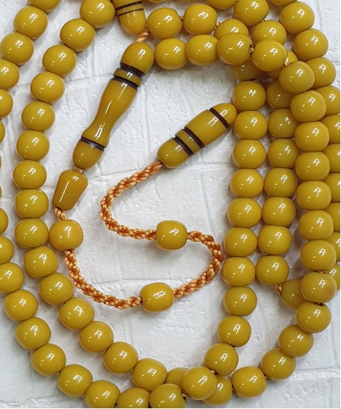 Τεσπίχ (Μουσουλμανικό Προσευχητάρι) από μαστίχα με 99 χάντρες TES10054