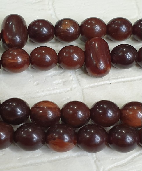 Τεσπίχ (Μουσουλμανικό Προσευχητάρι) από φατουράν με 99 χάντρες TES10056