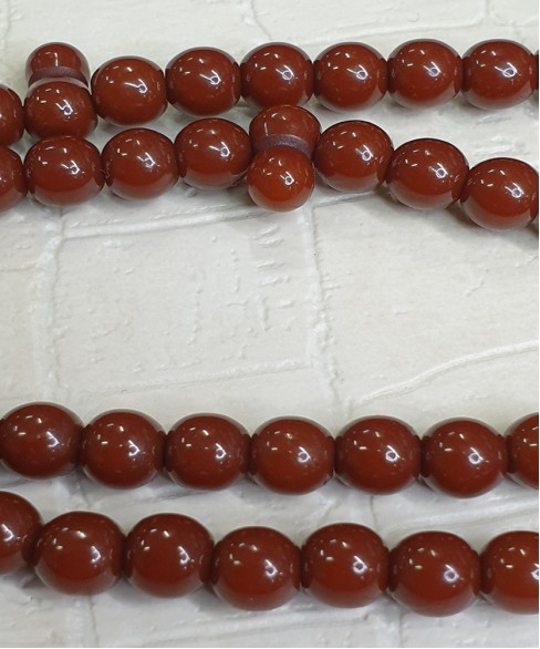 Τεσπίχ (Μουσουλμανικό Προσευχητάρι) από φατουράν με 99 χάντρες TES10057