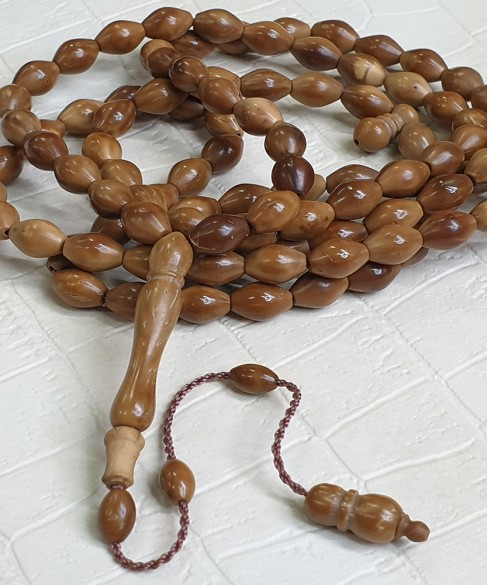 Τεσπίχ (Μουσουλμανικό Προσευχητάρι) από κουκ με 99 χάντρες TES10058