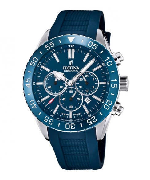 FESTINA Ceramic Blue Rubber Strap F20515/1