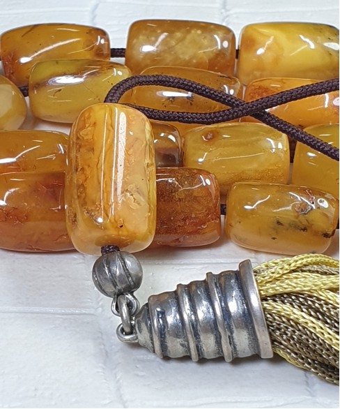 Worry Beads Amber KOM10608