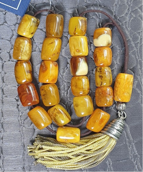 Worry Beads Amber KOM10608