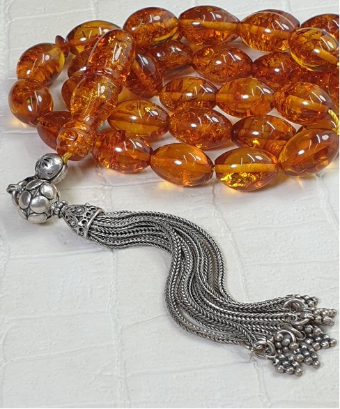 Worry Beads Amber KOM10632