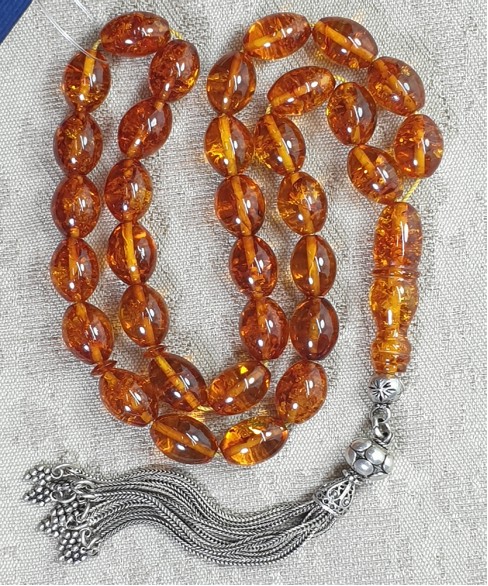 Worry Beads Amber KOM10632