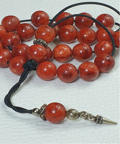 Κομπολόι από Μηλοκόραλο KOM10598