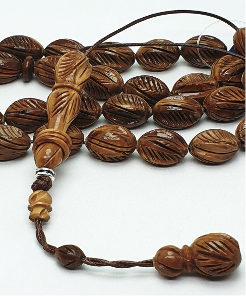 Κομπολόι 33άρι από Σκαλιστό Κουκ KOM10271