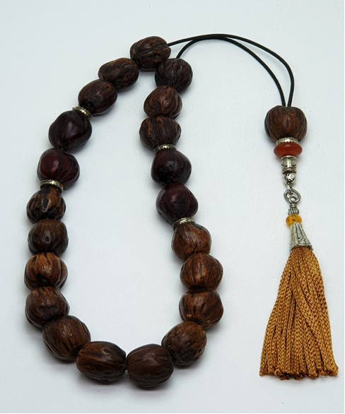 Κομπολόι από Μοσχοκάρυδο KOM10296