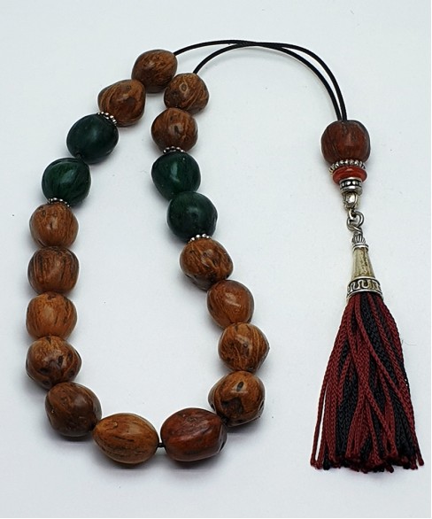 Κομπολόι από Μοσχοκάρυδο KOM10299