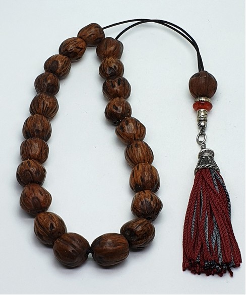 Κομπολόι από Μοσχοκάρυδο KOM10306