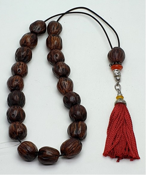 Κομπολόι από Μοσχοκάρυδο KOM10312