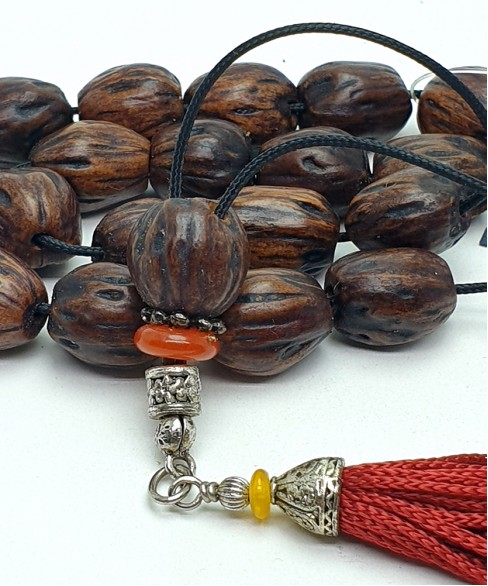 Κομπολόι από Μοσχοκάρυδο KOM10312