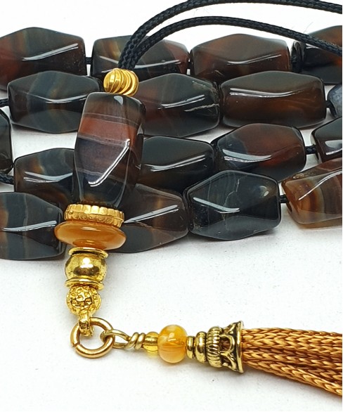 Κομπολόι από Ορυκτή Πέτρα KOM10336