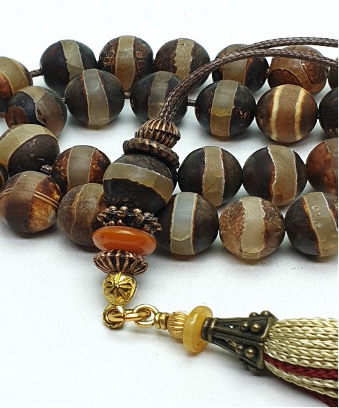 Κομπολόι από Ορυκτή Πέτρα KOM10356