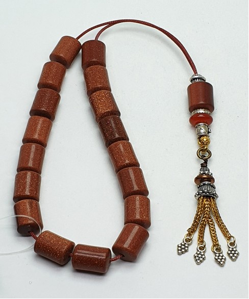 Κομπολόι από Ορυκτή Πέτρα KOM10363