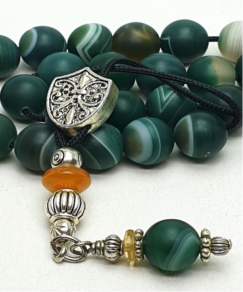 Κομπολόι από Ορυκτή Πέτρα KOM10388