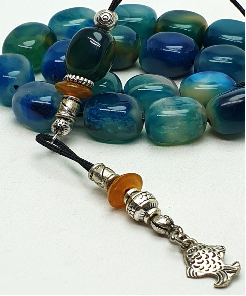 Κομπολόι από Ορυκτή Πέτρα KOM10390