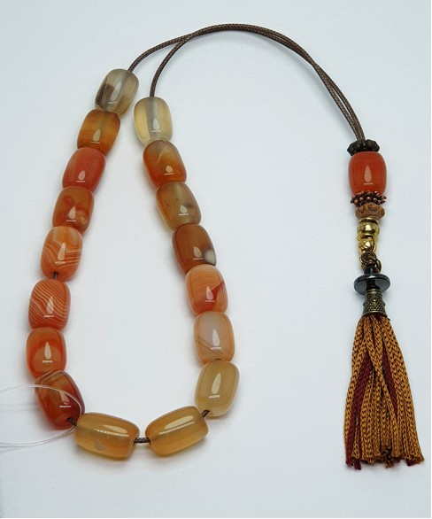 Κομπολόι από Ορυκτή Πέτρα KOM10398