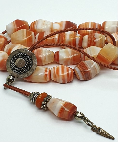 Κομπολόι από Ορυκτή Πέτρα KOM10405