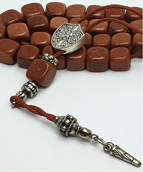 Κομπολόι από Ορυκτή Πέτρα KOM10410