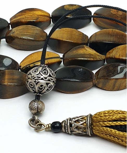 Κομπολόι από Ορυκτή Πέτρα KOM10413