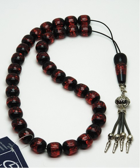 Κομπολόι 33άρι από Τεχνητή Ρητίνη KOM10257