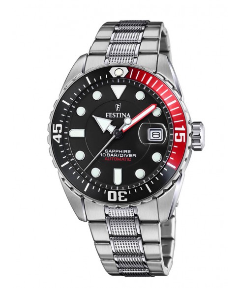 FESTINA Automatic Silver Stainless Steel Bracelet F20480/4