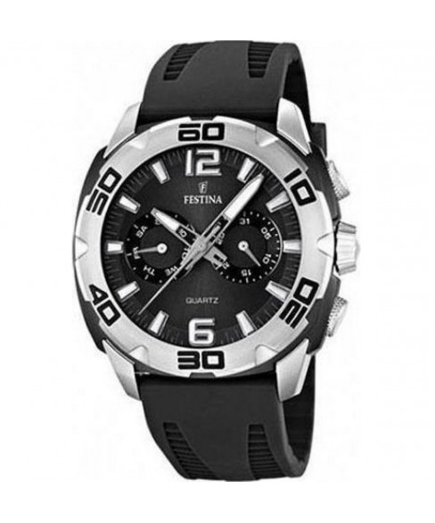 FESTINA Multi Calendar Black Rubber Strap F16665/8